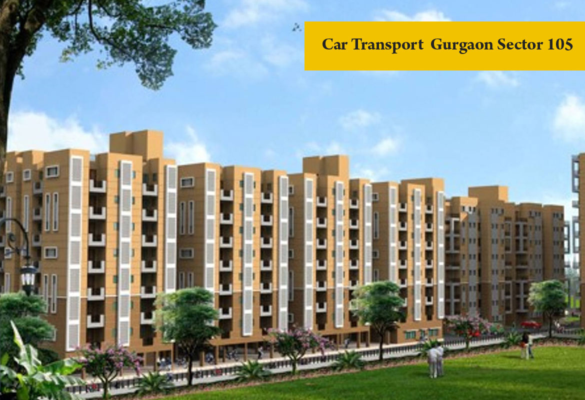 car transport Gurgaon Sector 105